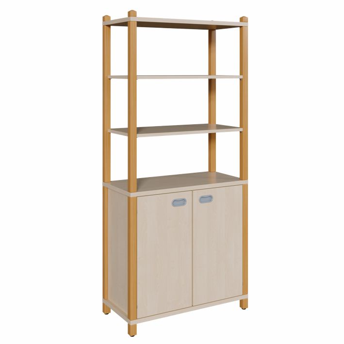 ST Schrank 180 cm, 2 Türen, Regal, 2 Breiten